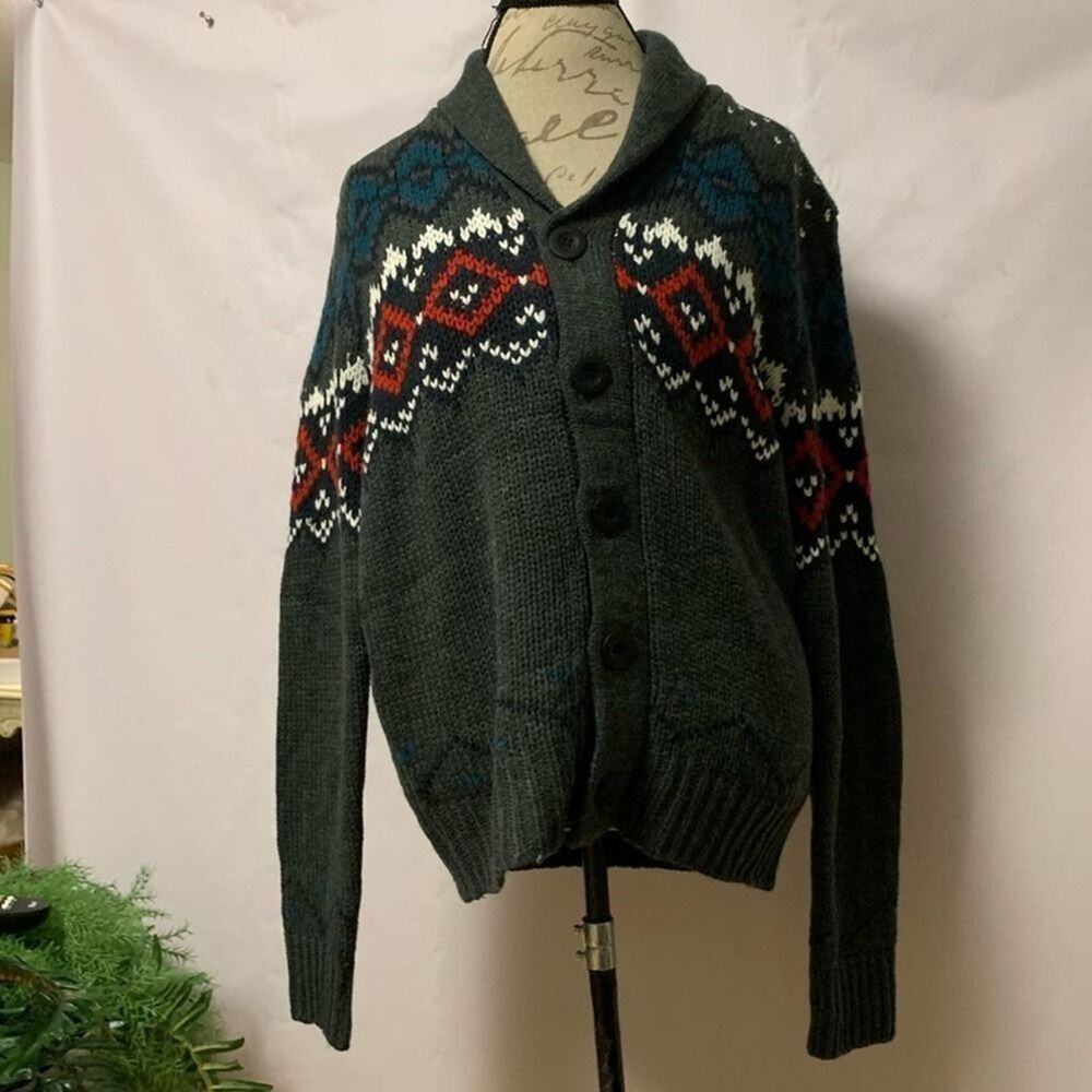 NWT EDDIE BAUER CARDIGAN SWEATER SIZE L & XXL